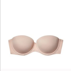 Strapless bra