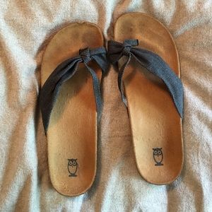 Jean Strap & Cork Sandles