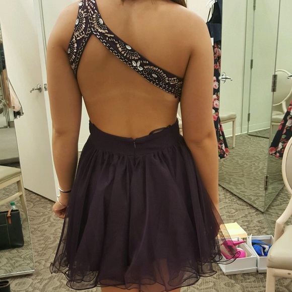 Purple Homecoming dress - Picture 2 of 2