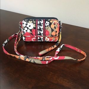 Authentic Vera Bradley cross body / wristlet