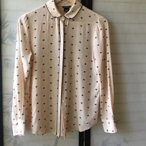 Club Monaco silk shirt.