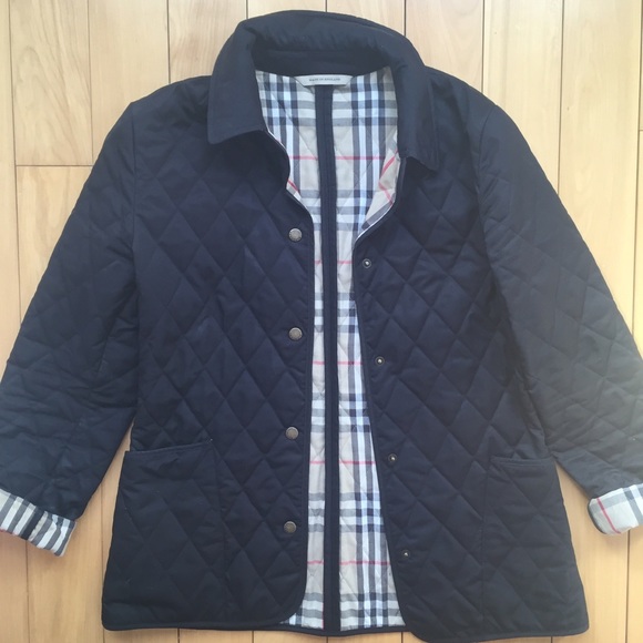 Burberry XS women's classic black field jacket