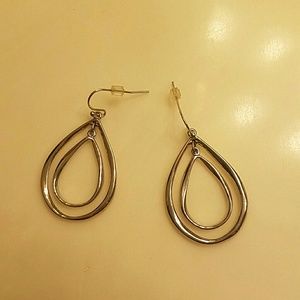 Silver, dangle earrings from The Limited