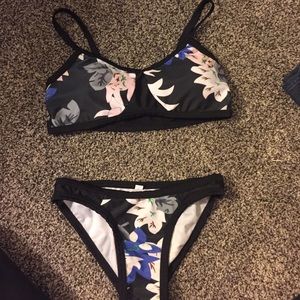 Small floral bathing suit
