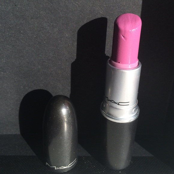 Used MAC lipstick in Up The Amp