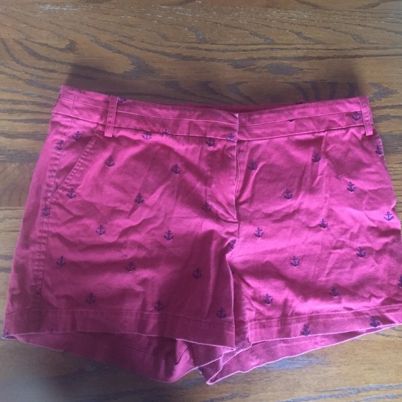 Cute anchor pattern shorts