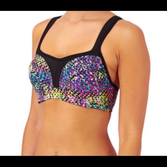 Panache Geo Print sports bra