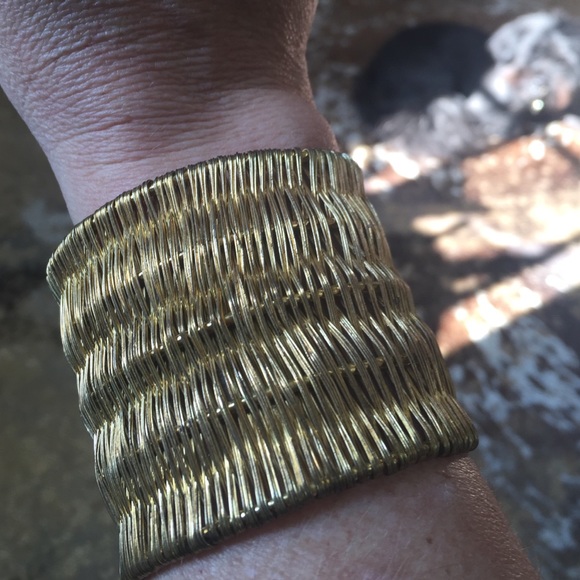 Gold Wired Cuff!