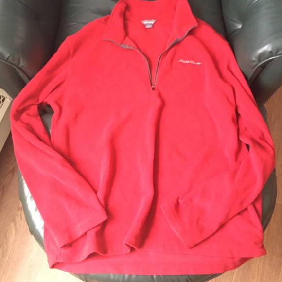 Eddie Bauer Fleece Half Zip - Picture 1 of 3