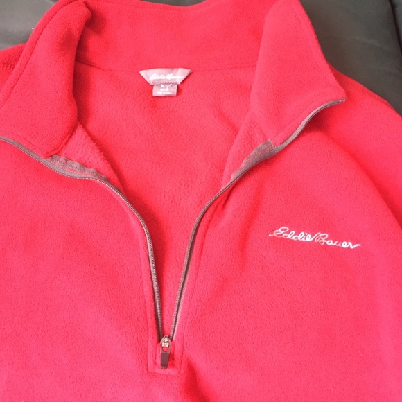 Eddie Bauer Fleece Half Zip - Picture 2 of 3