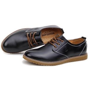 Dadawen men's Oxford leather shoes