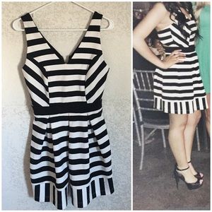 Gianni Bini black & white dress