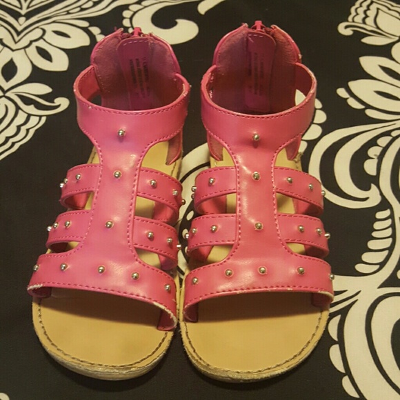 Cherokee pink gladiator sandal 11