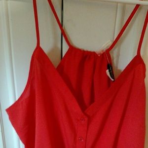 Spaghetti strap blouse