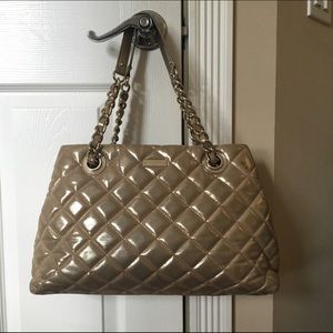 Kate Spade Gold Tote Bag