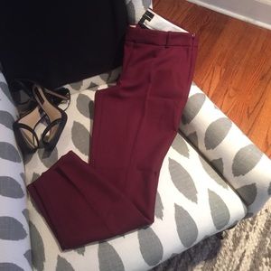 JCrew Wool Minnie in Burgundy