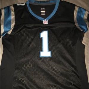 Carolina Panthers Women's cut jersey.