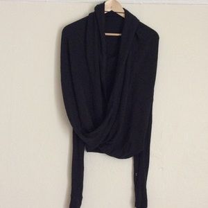 Lululemon Boolux Icon Wrap Size 6 charcoal grey