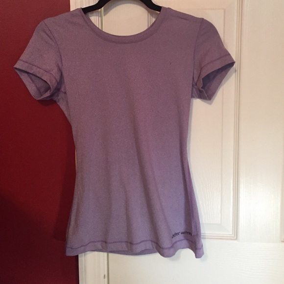 Light purple under Armour tee