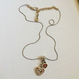 Brighton Double Heart Necklace