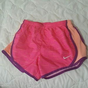 Girls' Nike dri-fit shorts size M