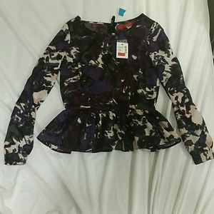 Saks Fifth Avenue - Peplum Blouse