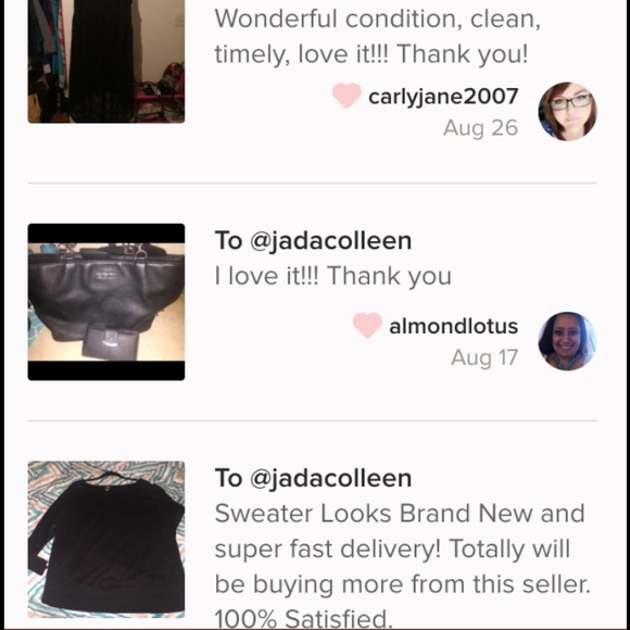 Some love notes from happy customers ♥️