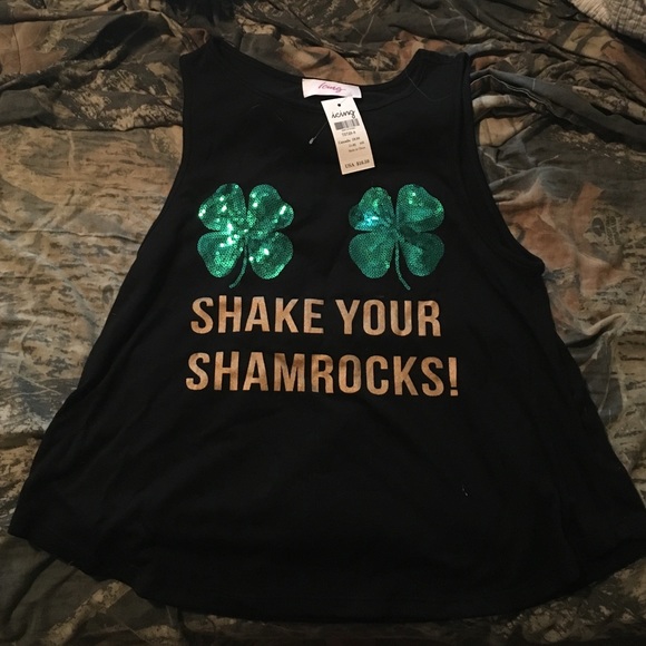 Shake your shamrocks tank