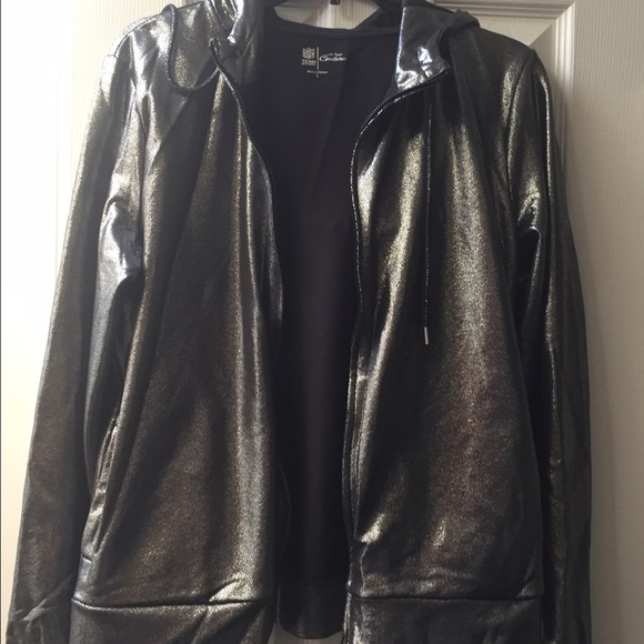 Carolina Panthers metallic - silver  jacket
