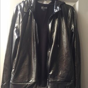 Carolina Panthers metallic - silver  jacket