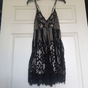 Lace playsuit