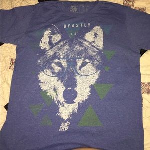 Blue t shirt