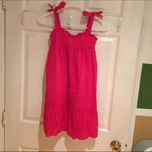 Pink infant dress