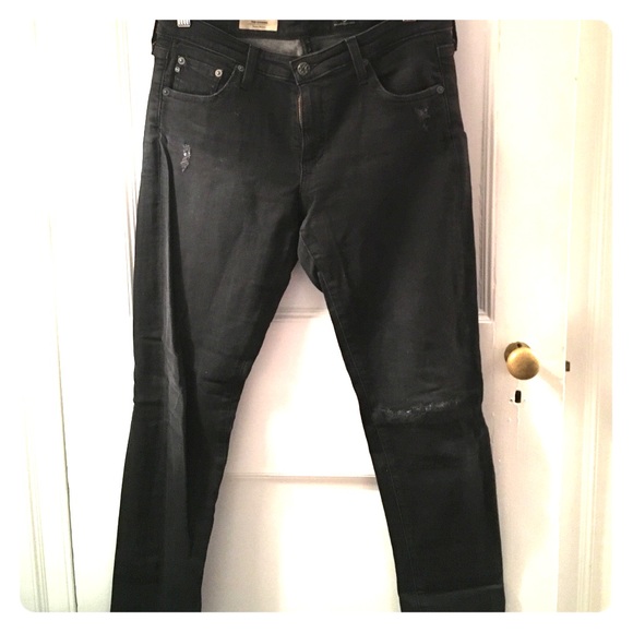 AG "The Legging" Black Denim-30R