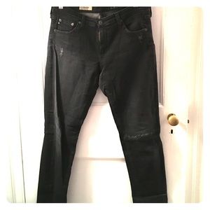 AG "The Legging" Black Denim-30R