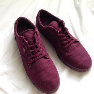 Maroon Vans