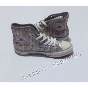 Sequins Converse