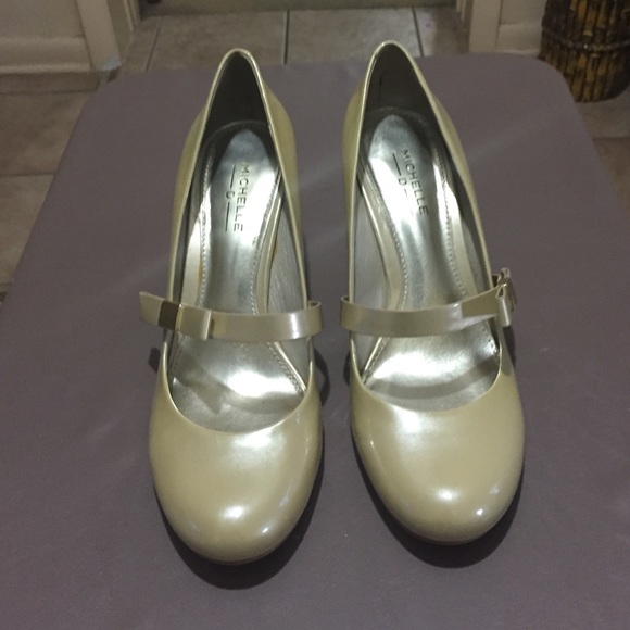 Gold Heels. OBO. Worn twice.