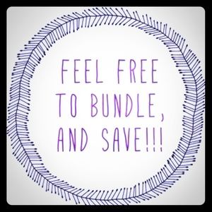 Feel Free to Bundle and Save!!!