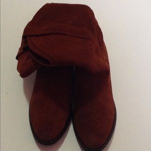 Women's cow boy suede boots