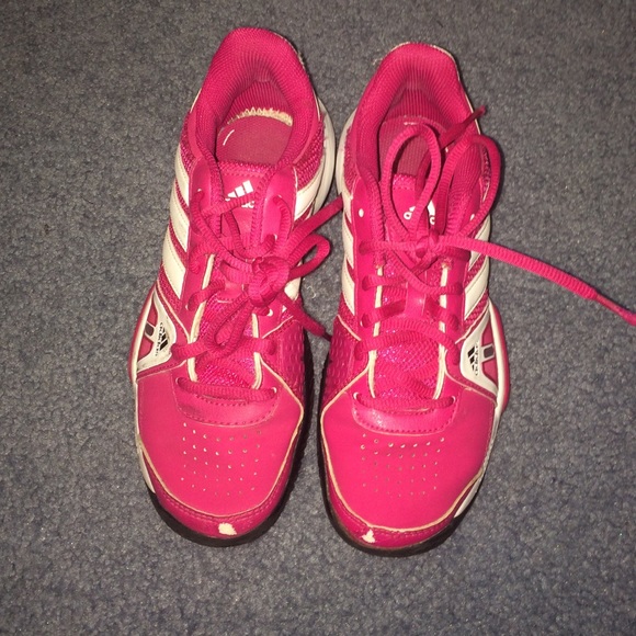 Adidas tennis sneakers, kids size 3