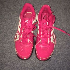 Adidas tennis sneakers, kids size 3