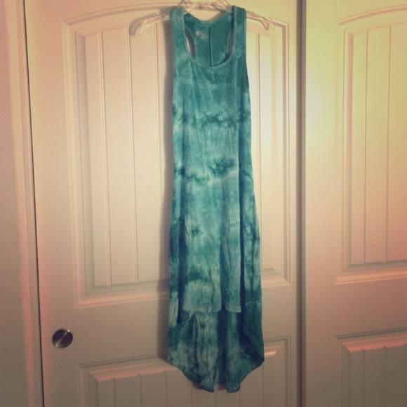 Cozy casual tie dye dress