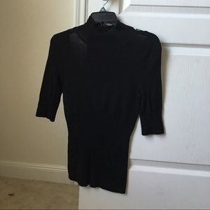 Express open back sweater.