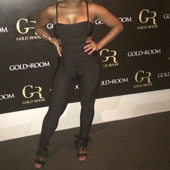 Bandage jumpsuit-not from listed brand