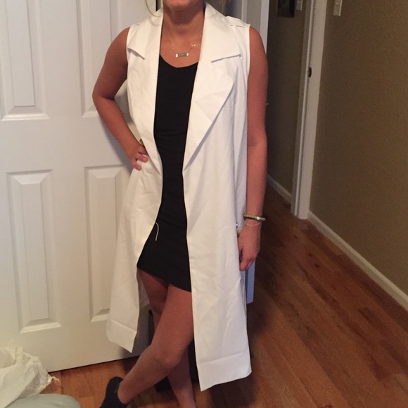 White duster