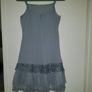 RYU Slipdress with Lace Bottom