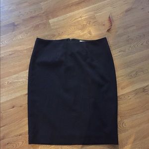 Navy skirt