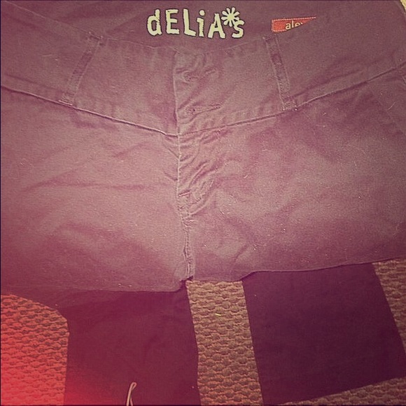 Black straight leg casual cotton pants - Picture 1 of 3