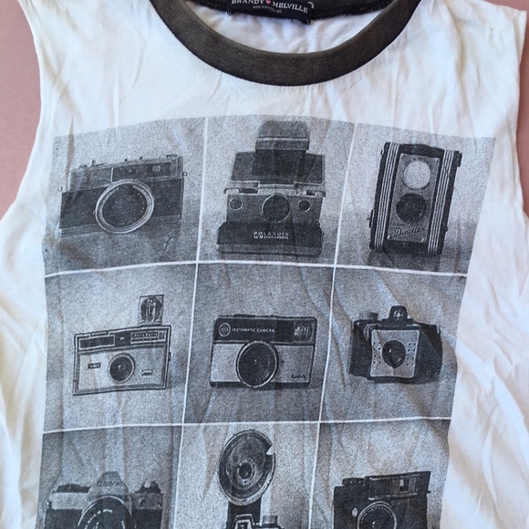 Brandy Melville Tops - Brandy Melville Camera Tank Top